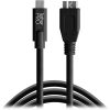 Tether Tools TetherPro USB Type-C Male to Micro-USB 3.0 Type-B Male Cable (15', Black)