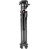 Manfrotto 290 Xtra Alu 3-Section Tripod Kit with 128RC Fluid Head - Image 2
