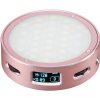 Godox R1 Round Mini RGB LED Magnetic Light (Pink) - Image 5