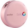 Godox R1 Round Mini RGB LED Magnetic Light (Pink) - Image 2