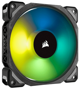 Corsair ML140 PRO RGB LED 140MM PWM Premium Magnetic Levitation Fan — Single Pack