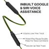 FIRE-BOLTT ECHO 1100 NECKBAND IN EAR BLUETOOTH 5.0 EARPHONE- Green - Image 5