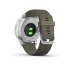 Garmin Vivomove Style Silver DLC with Moss Band Unisex Smartwatch - Image 4