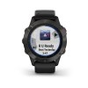 Garmin Fenix 6 Carbon Gray DLC with Black Band Unisex Smartwatch - Image 4