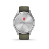 Garmin Vivomove Style Silver DLC with Moss Band Unisex Smartwatch - Image 3
