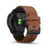 Garmin Fenix 6X Black DLC with Chestnut Band Unisex Smartwatch - Image 3