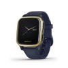 Garmin Venu Sq Music Edition Light Gold DLC with Navy Blue Band Unisex Smartwatch