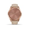 Garmin Vivomove Luxe With Rose Gold DLC & Light Sand Band Smartwatch - Image 4