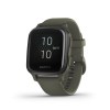 Garmin Venu Sq Music Edition Slate DLC with Moss Band Unisex Smartwatch