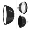 Godox AD-S65S 65cm Umbrella Softbox With Grid for Godox Mount - Image 3