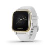 Garmin Venu Sq Light Gold DLC with White Band Smartwatch