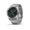 Garmin Vivomove Luxe Silver Mesh Bracelet Smartwatch