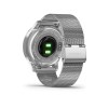 Garmin Vivomove Luxe Silver Mesh Bracelet Smartwatch - Image 2