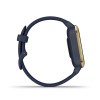 Garmin Venu Sq Music Edition Light Gold DLC with Navy Blue Band Unisex Smartwatch - Image 3