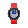 Garmin Forerunner 245 Music Black DLC with Lava Red Band Unisex Smartwatch - Image 2