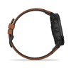Garmin Fenix 6X Black DLC with Chestnut Band Unisex Smartwatch - Image 4