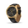 Garmin Vivomove Luxe With Gold DLC & Black Band Smartwatch
