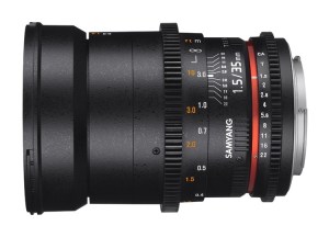 Samyang 35mm T1.5 VDSLR MK2 Cine lens for MFT - Image 2