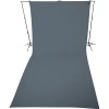 Westcott 9 x 20' Wrinkle-Resistant Polyester Backdrop (Neutral Gray)