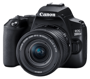 Canon EOS 200D II DSLR Camera with EF S18-55 IS STM Lens