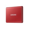 SAMSUNG External Portable SSD T7 2TB (Metallic Red) MU-PC2T0R/WW - Image 2