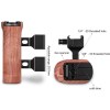 SmallRig Wooden Side Handle with NATO Clamp - Image 3