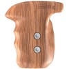 SmallRig Left-Side Wooden Grip with ARRI Rosette - Image 4