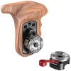SmallRig Wooden Handgrip with NATO Clamp Kit (Left Hand) - Image 2