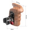 SmallRig Wooden Handgrip with NATO Clamp Kit (Left Hand) - Image 6