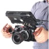 SmallRig Wooden Handgrip with NATO Clamp Kit (Left Hand) - Image 3