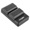 DigiTek (DUC-010) Dual Battery Charger With Two Canon LP-E6 - Image 2