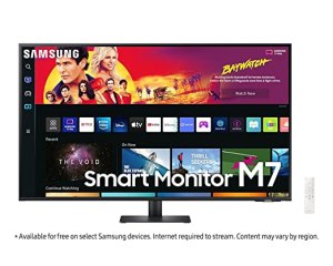 Samsung 43'' UHD Monitor with Smart TV Experience LS43DM702UWXXL