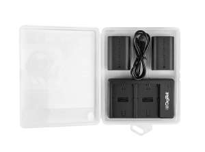 DigiTek (DUC-010) Dual Battery Charger With Two Canon LP-E6 - Image 3