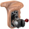 SmallRig Wooden Handgrip with NATO Clamp Kit (Left Hand)
