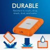 LaCie 4TB Rugged USB 3.1 Gen 1 Type-C External Hard Drive - Image 4