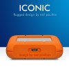 LaCie 4TB Rugged USB 3.1 Gen 1 Type-C External Hard Drive - Image 2