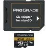 ProGrade Digital 64GB UHS-II microSDXC Memory Card with SD Adapter - Image 2
