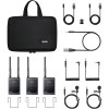 Godox WMicS1 Pro Kit 2 Two-Person Camera-Mount Wireless Omni Lavalier Microphone System - Image 4