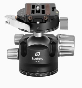 Leofoto LH-40PCL+NP-60 40mm Low Proﬁle Ball Head With PC
