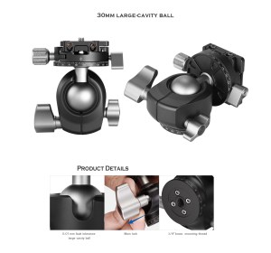 Leofoto Ball Head- Lh-30r - Image 3