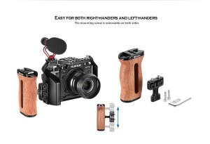 Leofoto-Rosewood Handgrip- CH-3 - Image 3