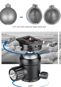 Leofoto Ball Head- Nb-46 - Image 3
