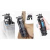 Leofoto LS-223CEX Ranger Series Carbon Fiber Tabletop Tripod with 15° Leveling Base - Image 4