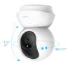 TP Link 1080p 360 Degree, motion detection, sound and light alarm, two way audio, Pan/Tilt Home Security Wi-Fi Camera TC70 - Image 2