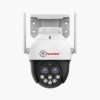 TrueView 4MP Dual Lens Wifi Smart, Strobe Siren, Motion Tracking, Inbuilt Mic, All Time Color Vision Pan/Tilt Camera T18156