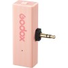 Godox MoveLink Mini UC 2-Person Wireless Microphone System for Cameras & Mobile Devices (2.4 GHz, Cherry Pink) - Image 5