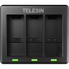 TELESIN 3 Slots Battery Charger With 2 Pcs Full Decoded Batteries Set For Gopro Hero 9/10/11 - Image 5