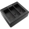 TELESIN 3 Slots Battery Charger With 2 Pcs Full Decoded Batteries Set For Gopro Hero 9/10/11 - Image 4
