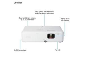 Epson CO-FH01 FHD Home Cinema Projector - Image 3