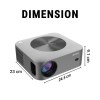 Ant Esport Smart FHD Wifi LED Home Entertainment Android Projector View 611 - Image 14